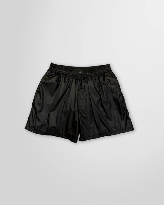 Not Guilty Homme Black Nylon Boxer Swim Shorts