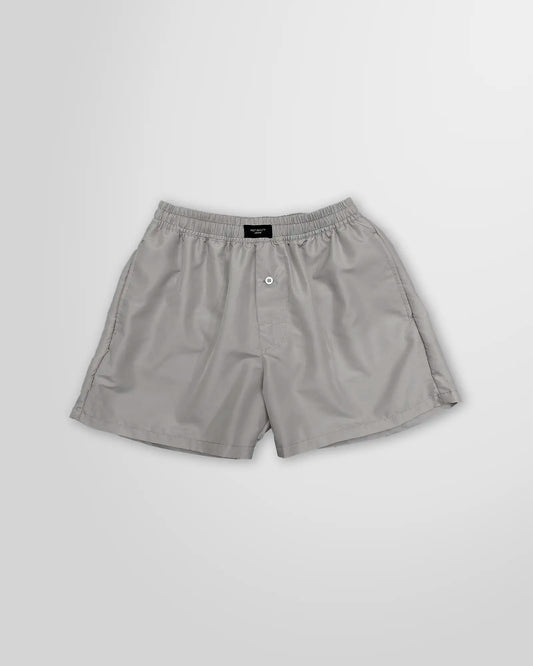 Not Guilty Homme Black Boxer Swim Shorts in Nylon