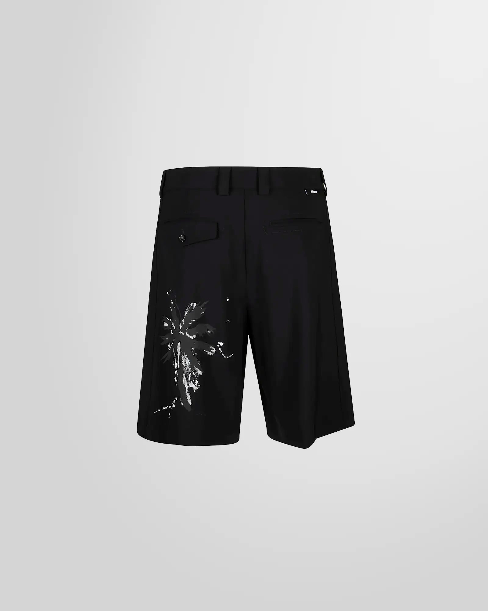 Back view of Msgm Tailored Bermuda Shorts