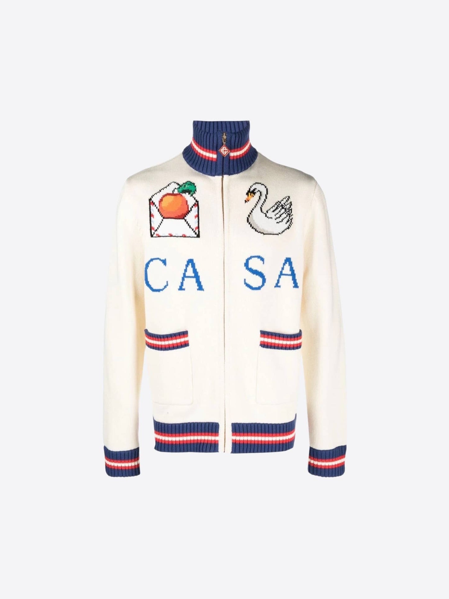 Casa Swan Zip Up Jacket