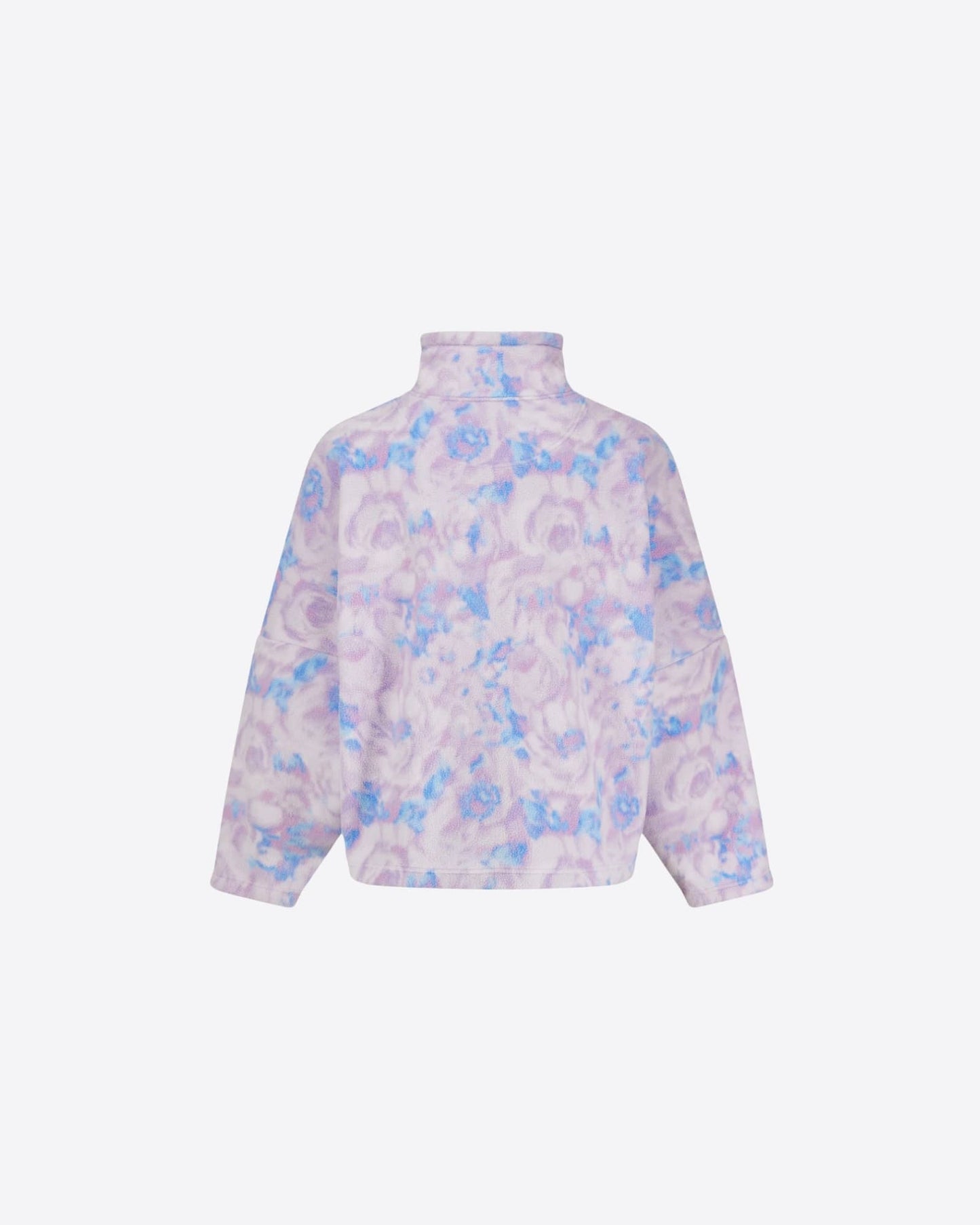 Floral Lilac Batwing Fleece