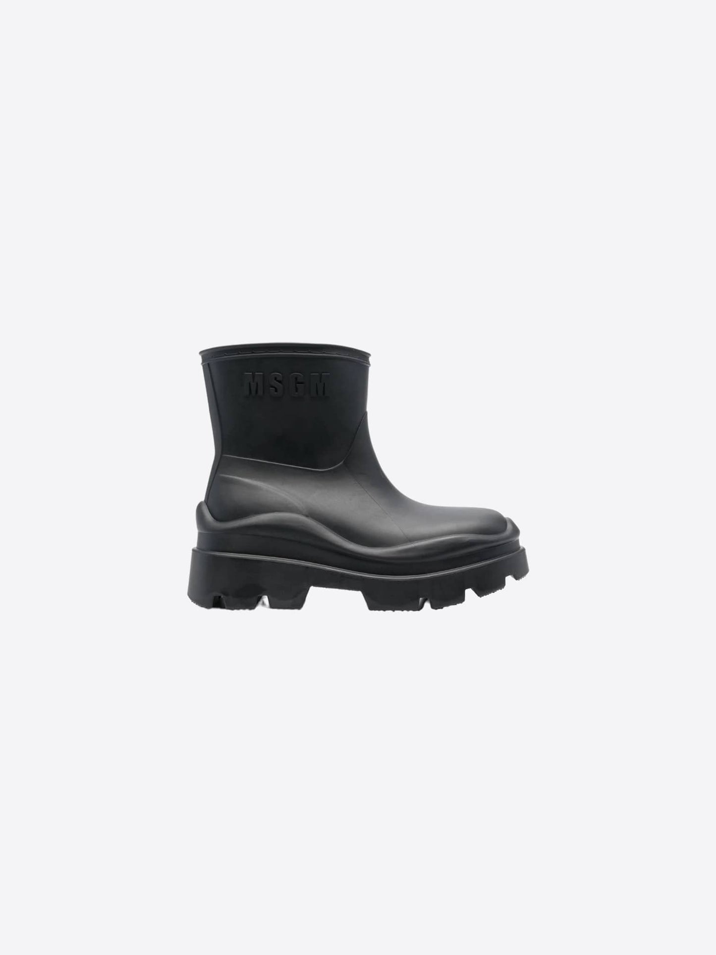 MSGM Black Supergomma Boots