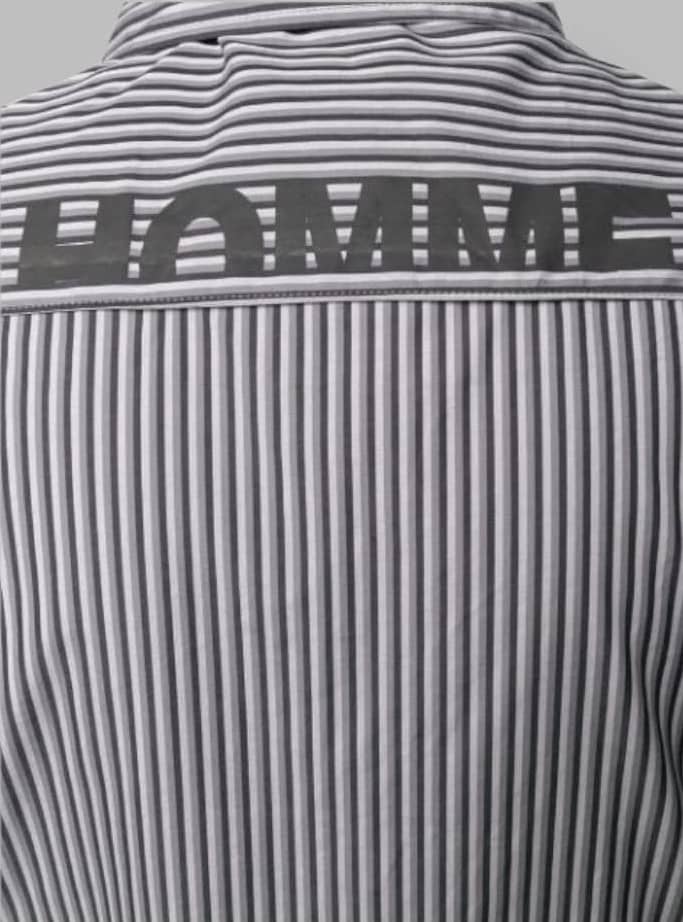 Homme Striped Shirt