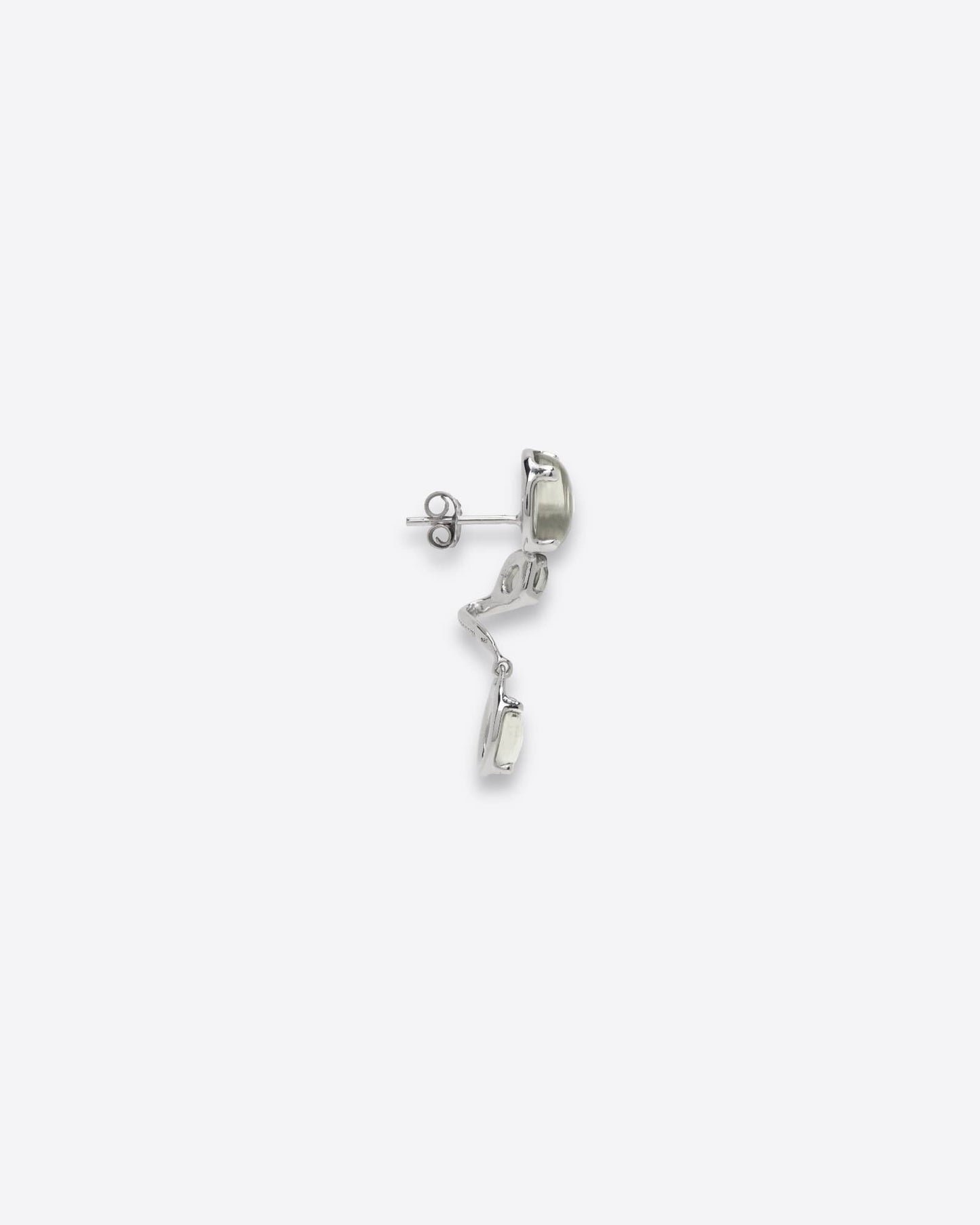 Clear Drip Earring R