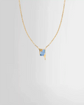 Alan Crocetti Mini Melt Gold Necklace - Sky
