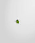 Alan Crocetti Nano Flare Silver Earring - Peridot