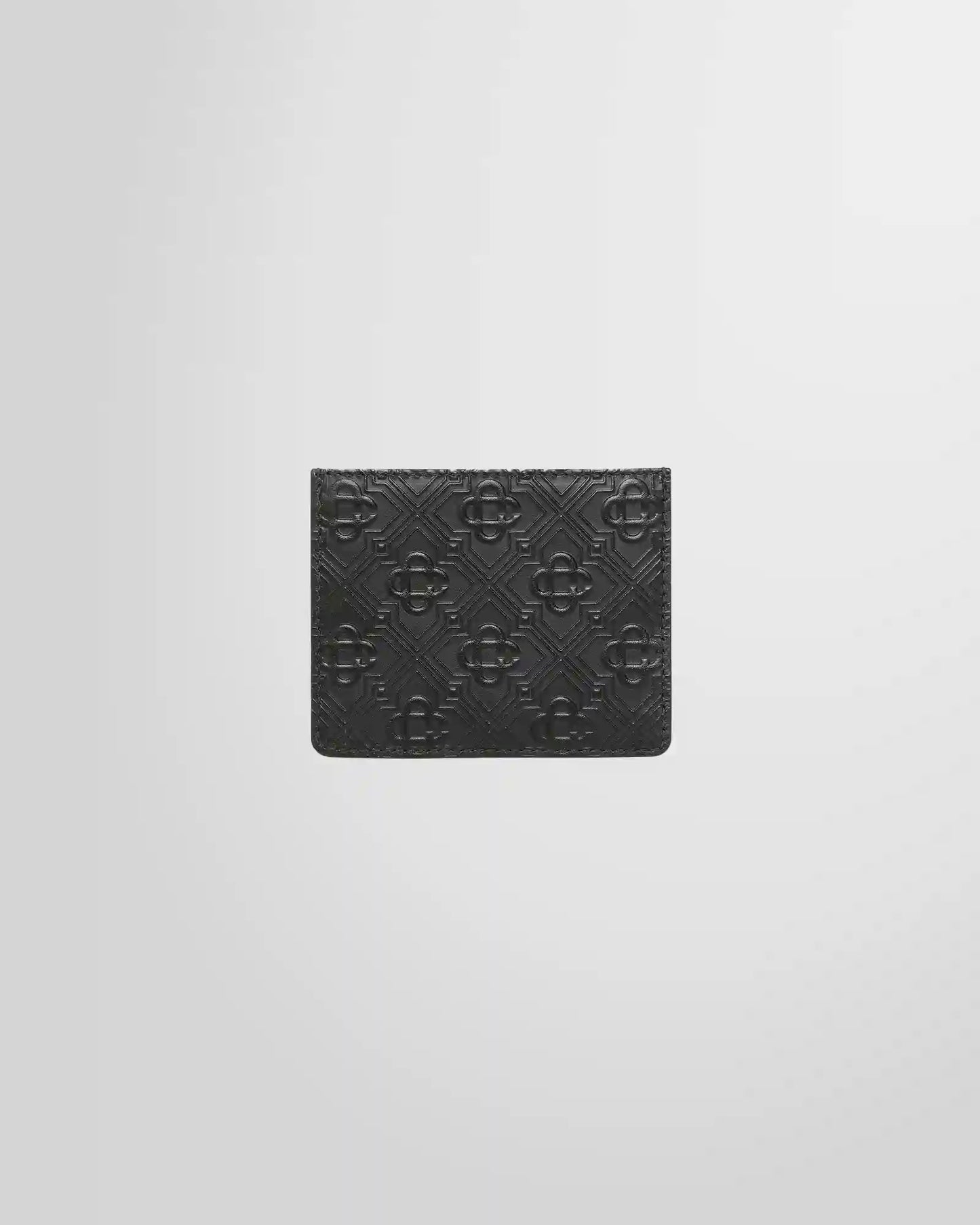 Casablanca Black Leather Card Holder