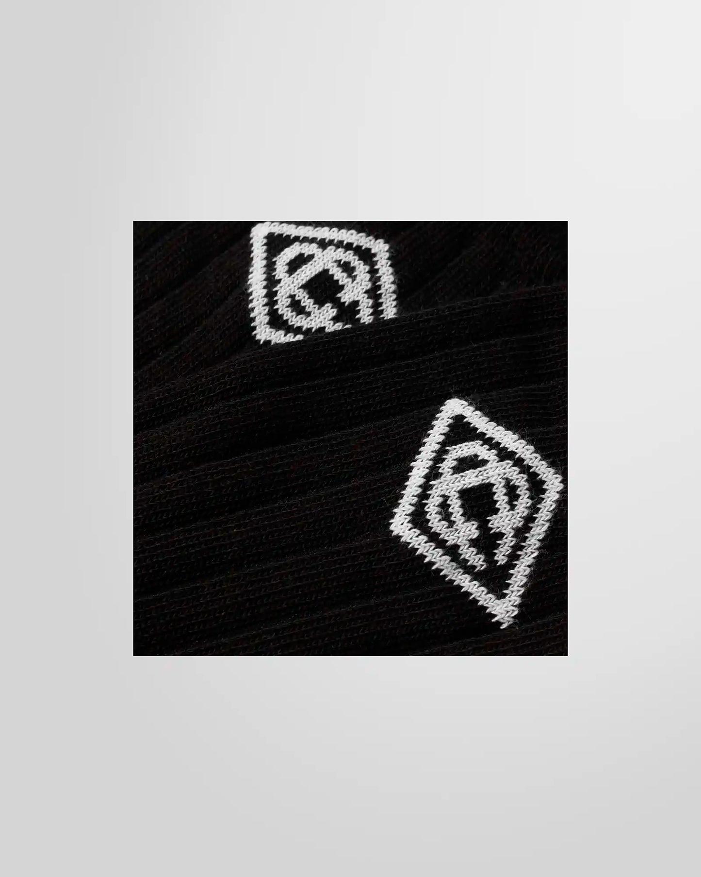 Casablanca Black Sock
