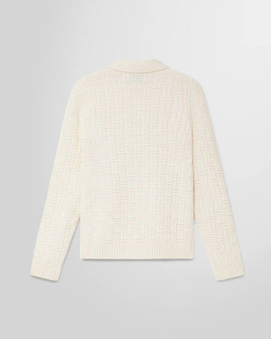 Casablanca Column Knit Polo