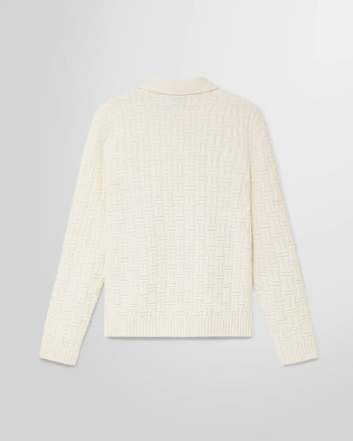 Casablanca Column Knit Polo
