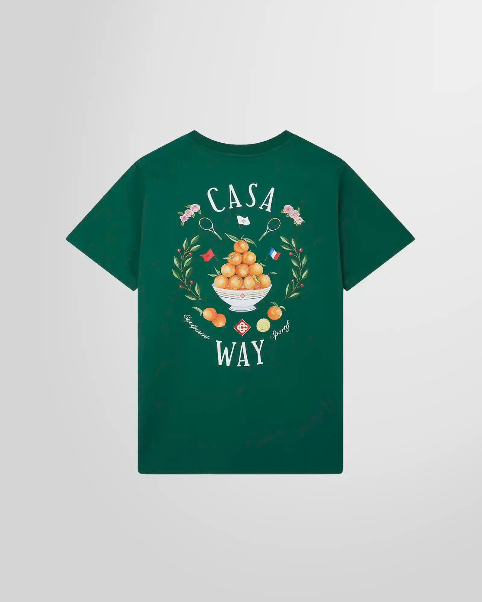 Casablanca Green Casa Way T-Shirt