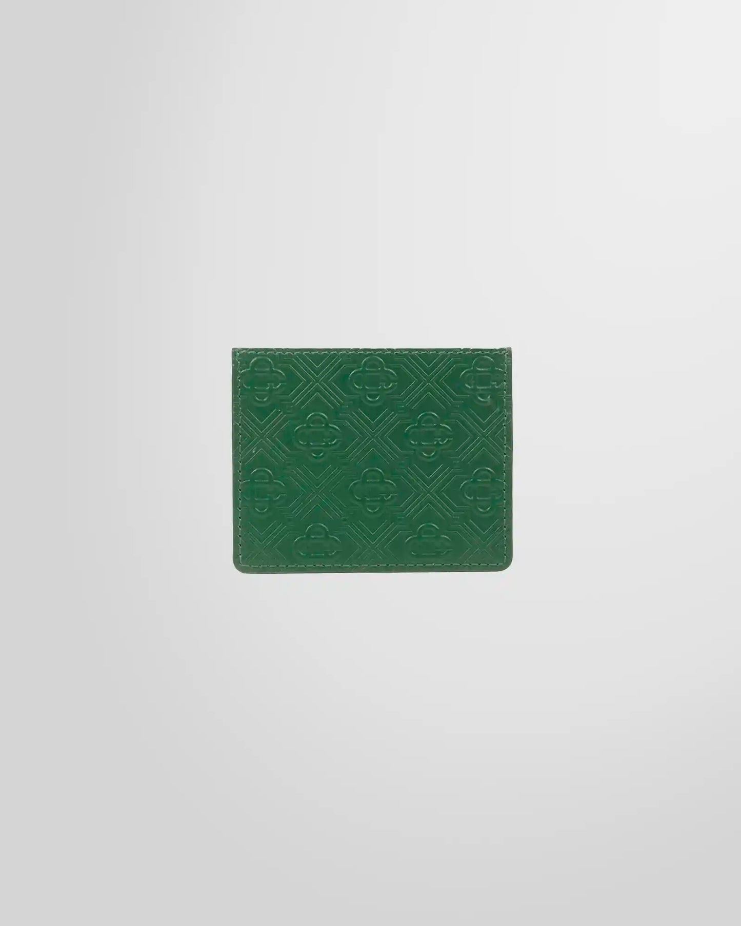 Casablanca Green Leather Card Holder