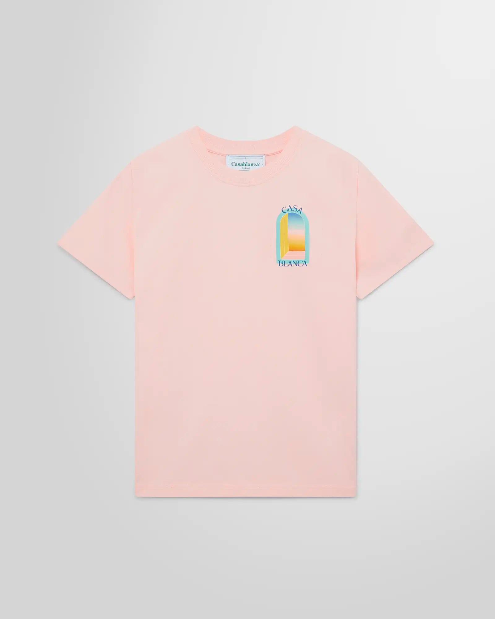 Casablanca L'Arc Coloré Pink T-Shirt