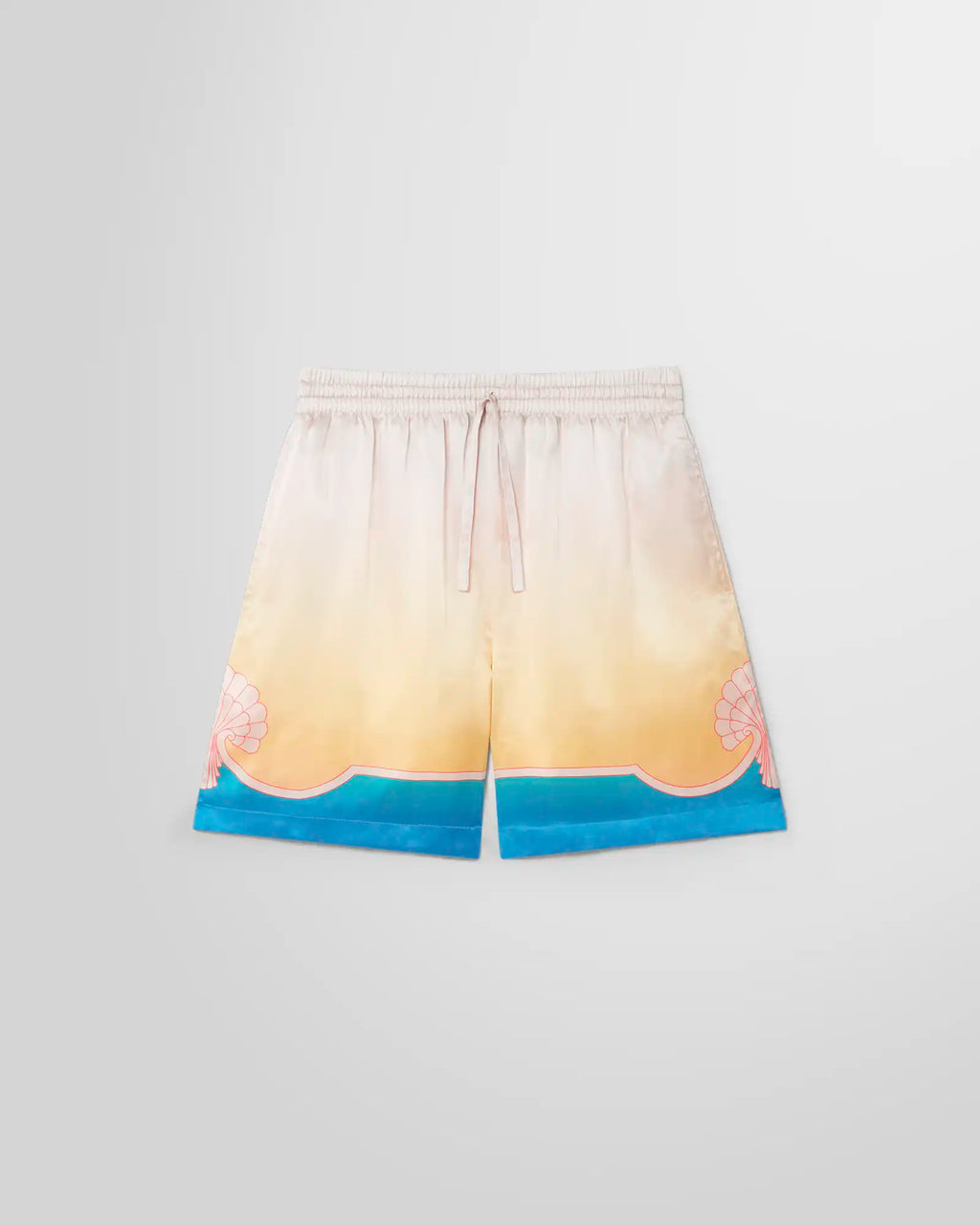 Casablanca L'Arc Coloré Silk Shorts