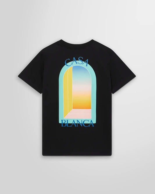 Casablanca L'Arc Coloré T-Shirt Black