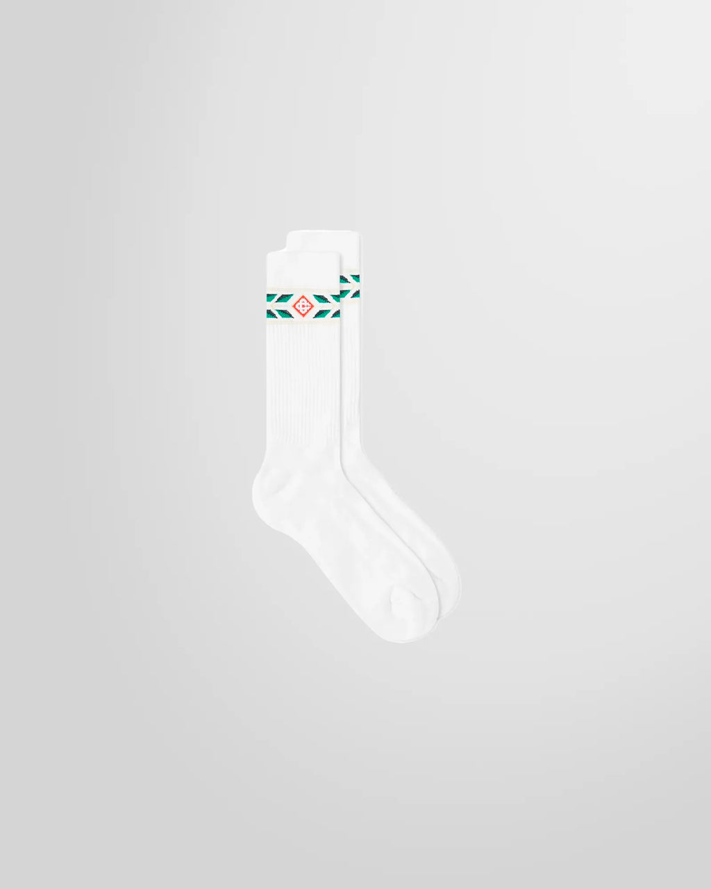 Casablanca Laurel Ribbed Sport Sock