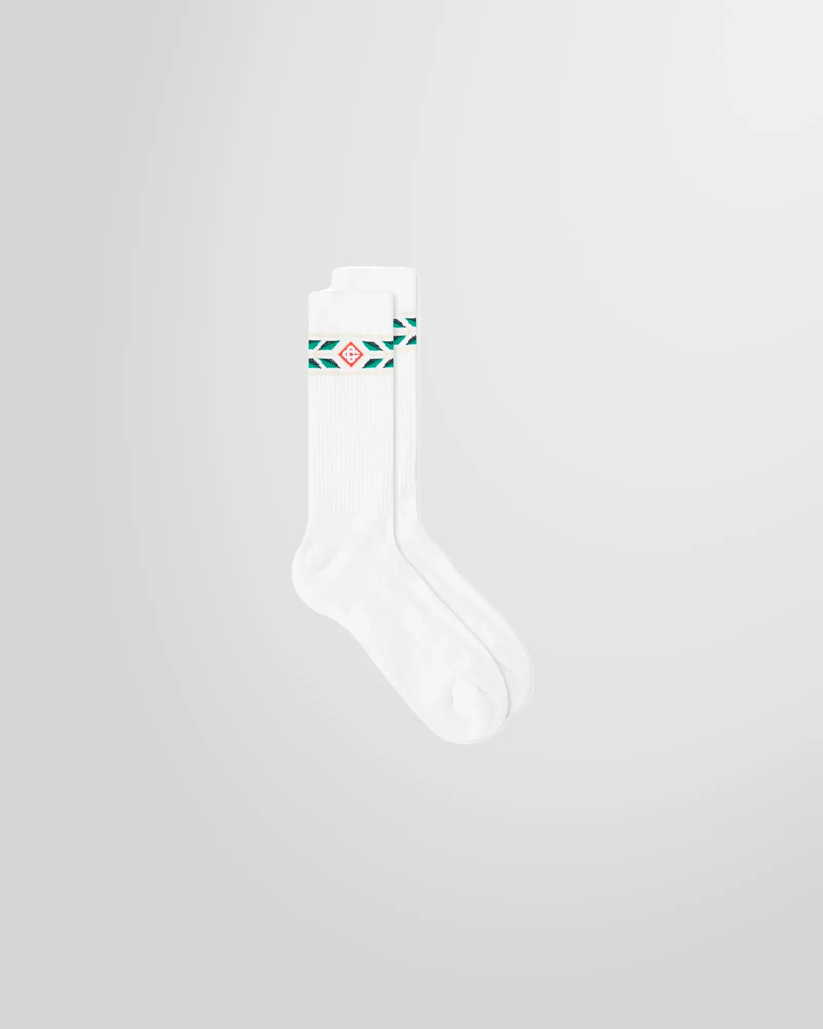 Casablanca Laurel Ribbed Sport Sock