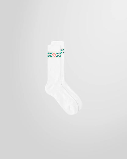 Casablanca Laurel Ribbed Sport Sock