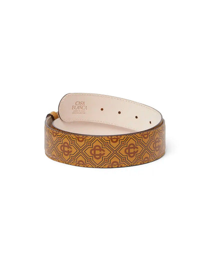 Monogram CC Logo Buckle Belt