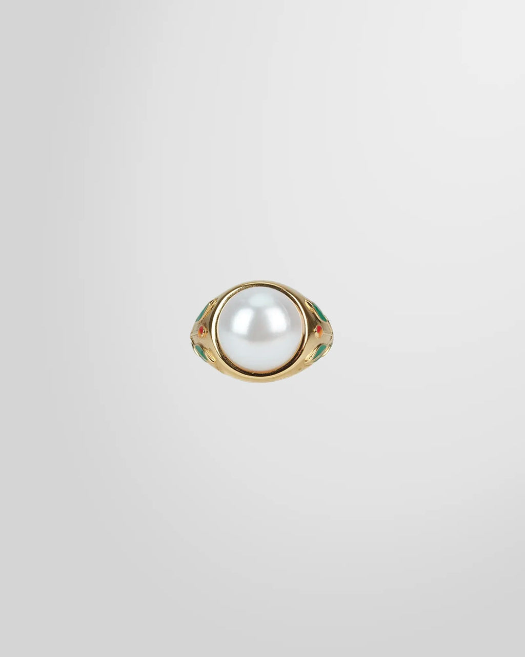 Casablanca Pearl Signet Ring