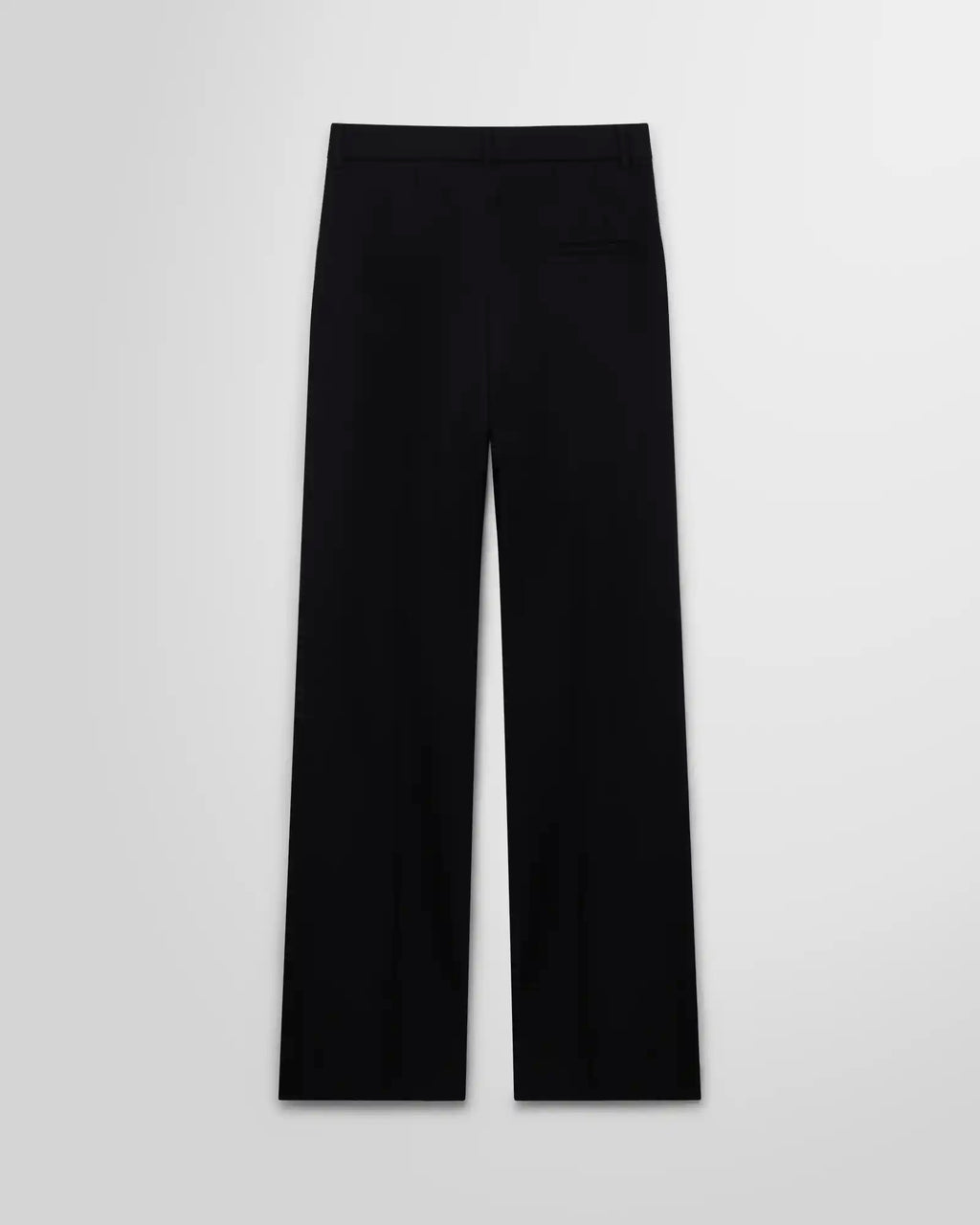 Casablanca Straight Leg Black Wool Trousers