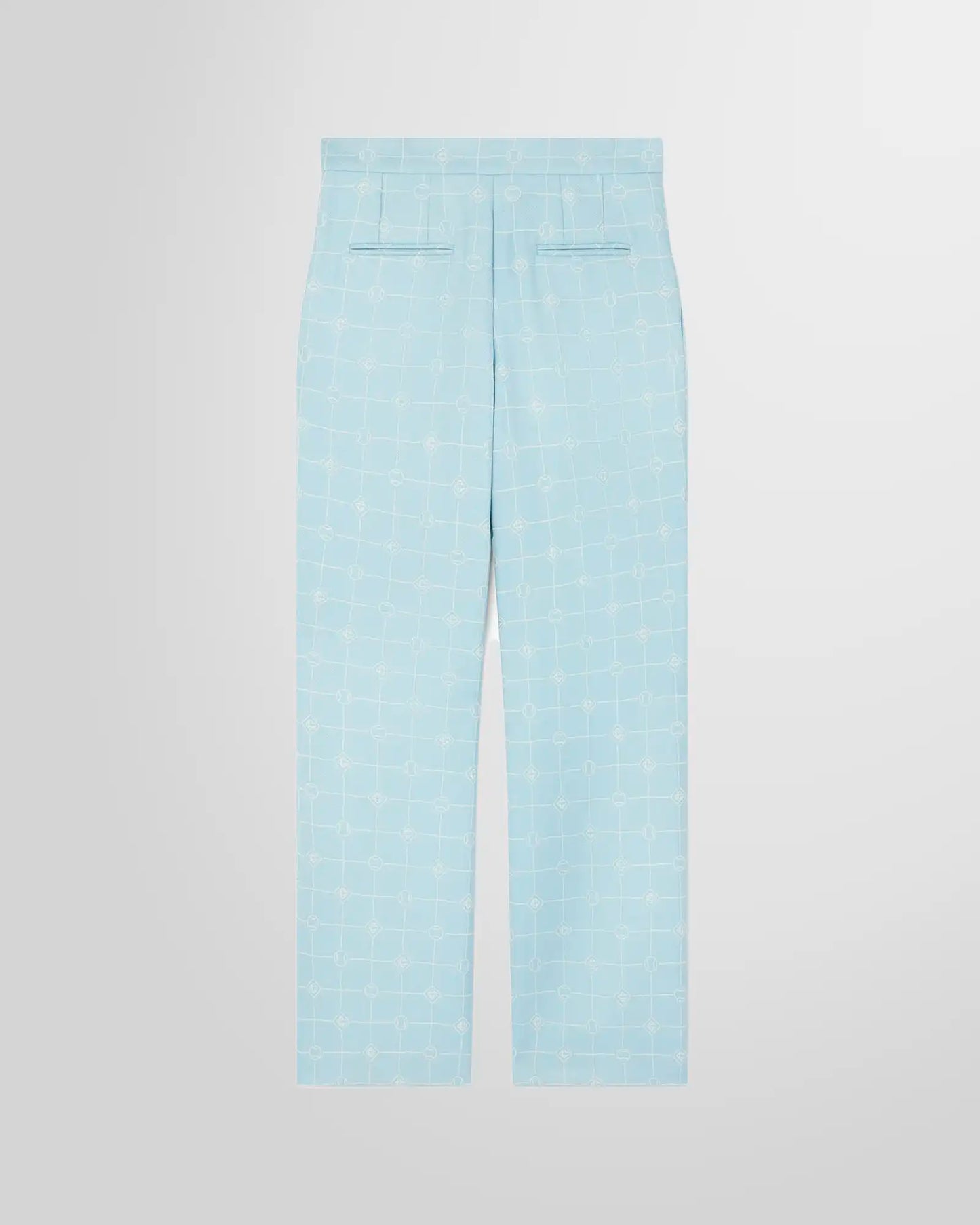 Casablanca Straight Leg Trousers Blue