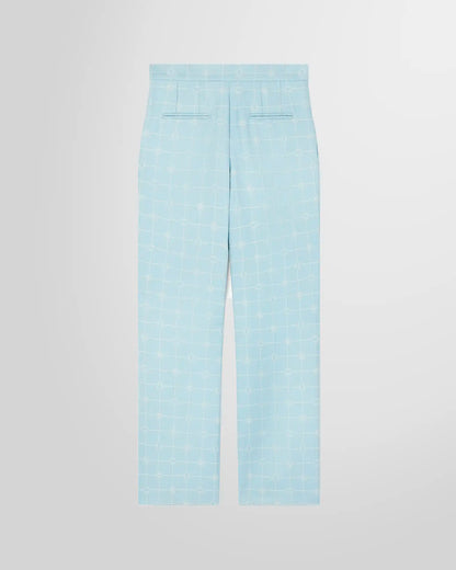 Casablanca Straight Leg Trousers Blue