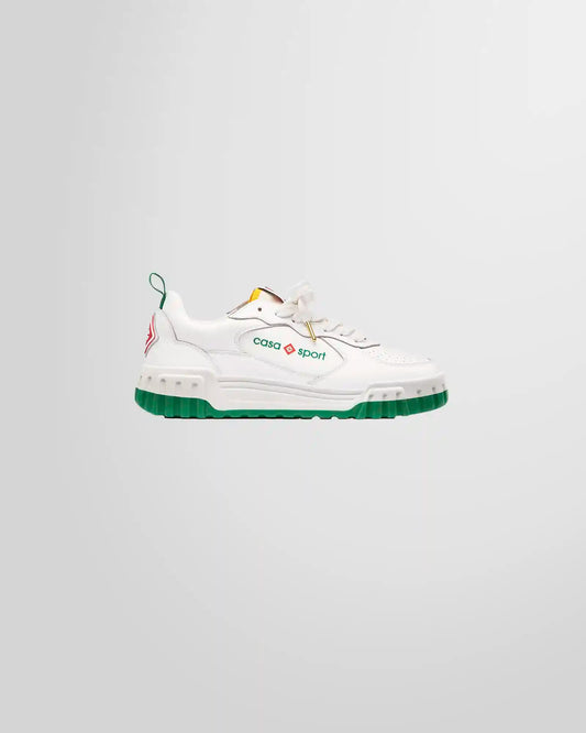 Casablanca The Court White & Green Sneaker