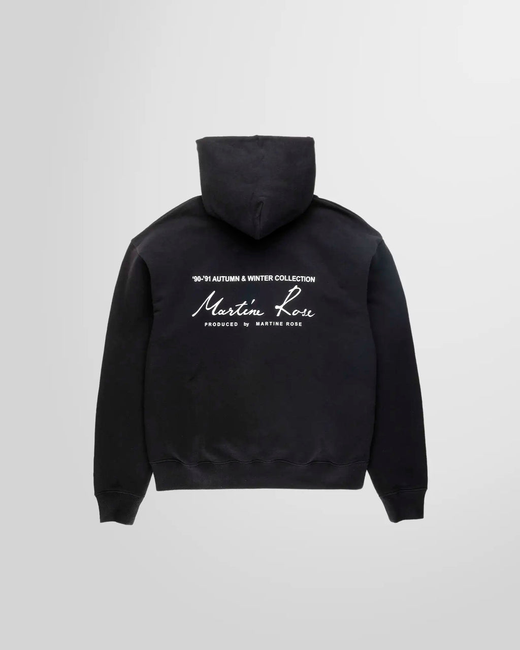 MartineRoseClassicHoodieBlack.