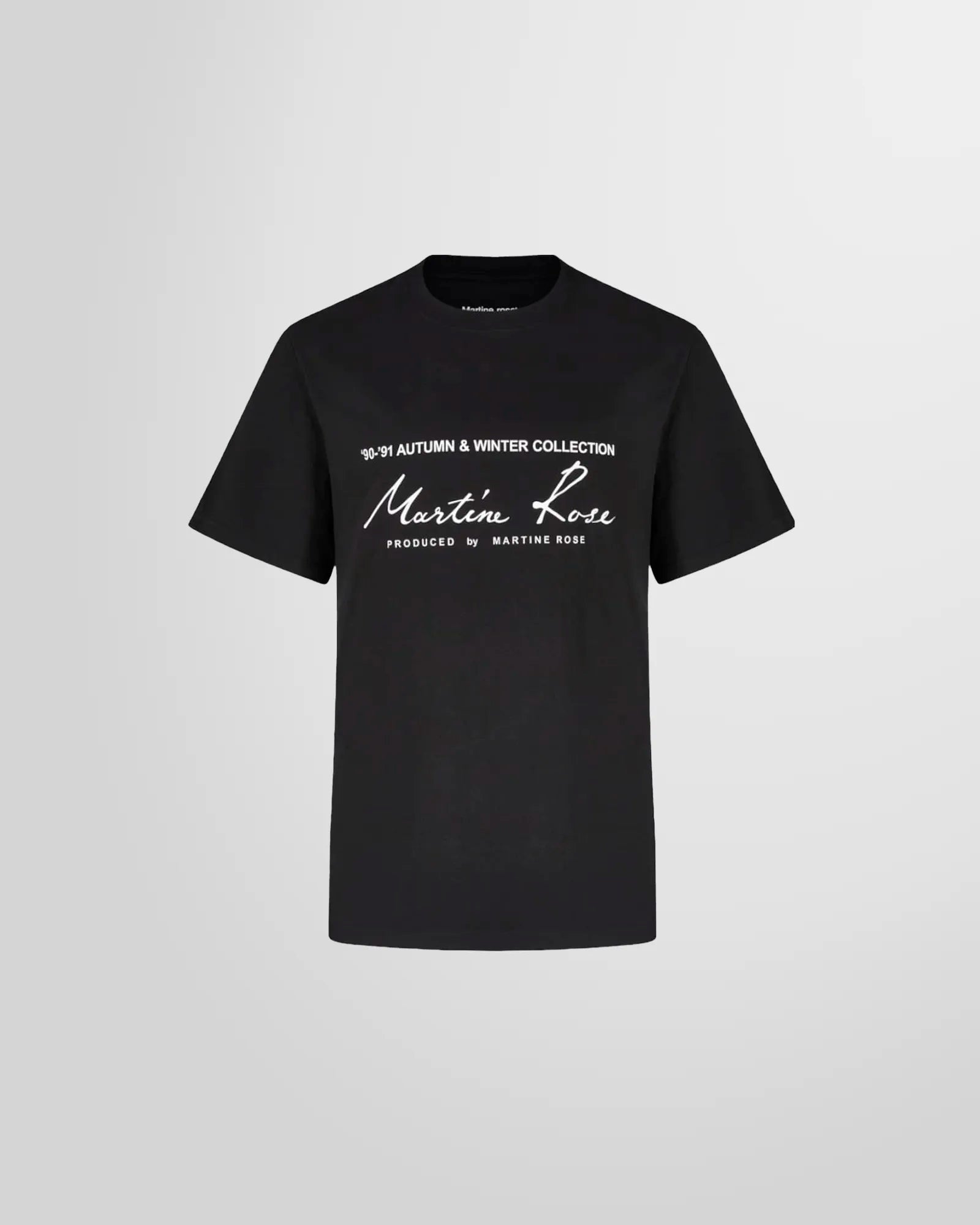 Martine Rose Classic T-Shirt Black