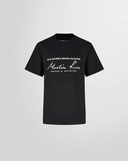 Martine Rose Classic T-Shirt Black