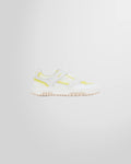 Msgm White _ Yellow AirBrush Sneakers