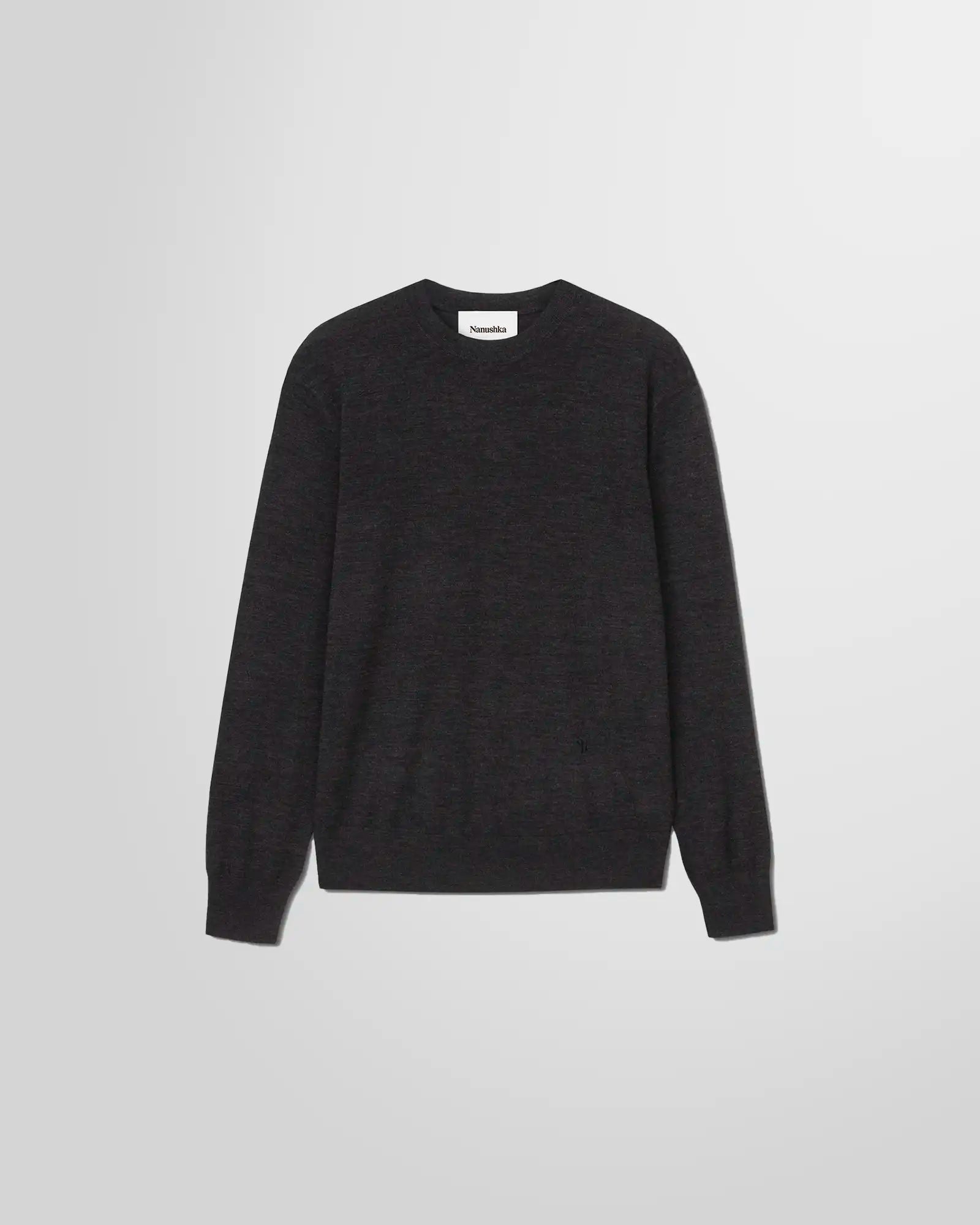 Front view of Nanushka Madan Fine Merino Sweater