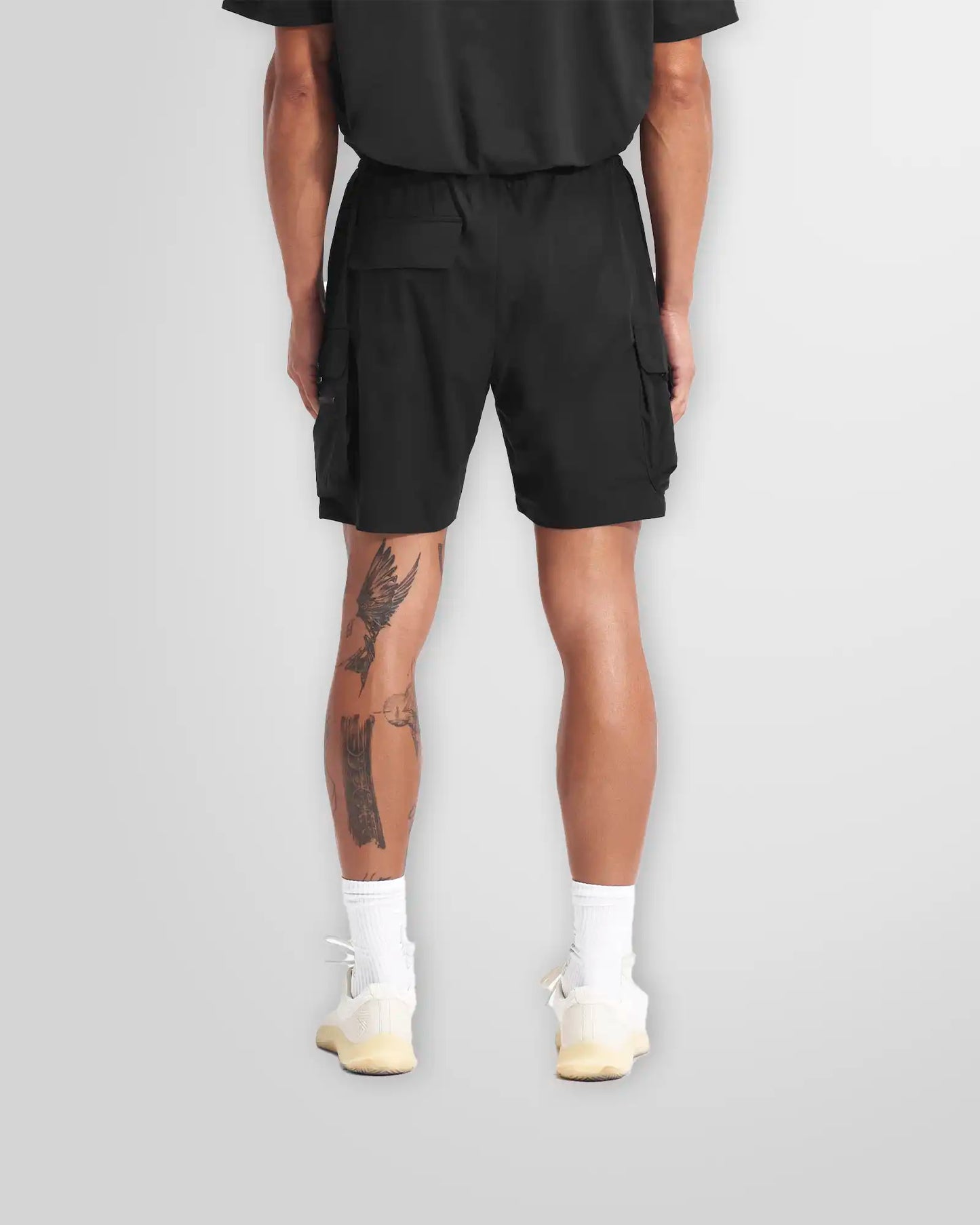 Represent 247 Shorts in black