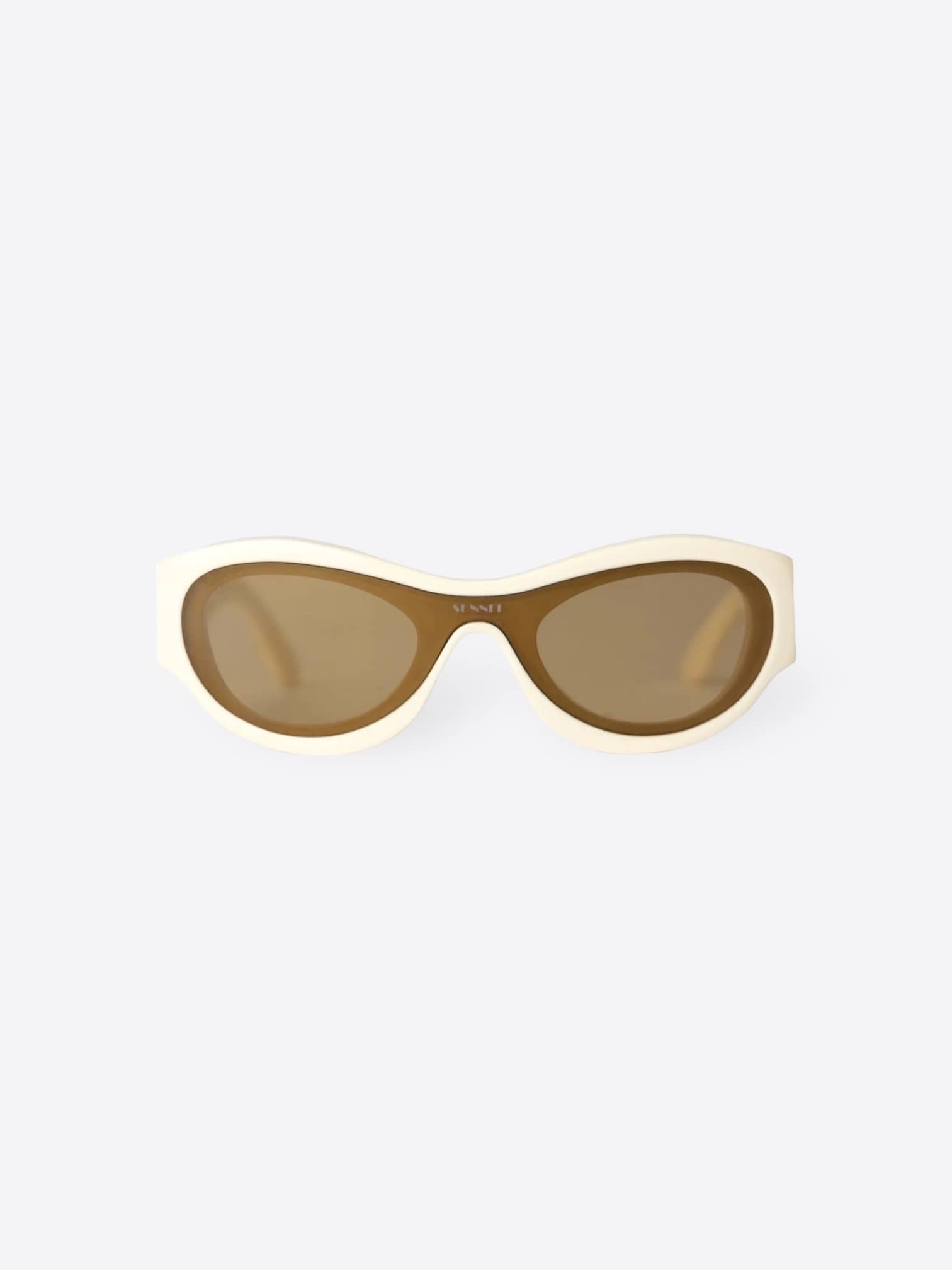 Sunnei Cream Sunglasses SS23