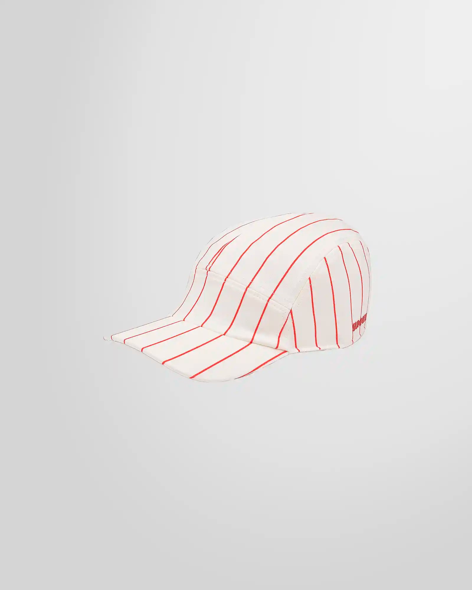 Front view of the Sunnei Striped 5 Panels Cap