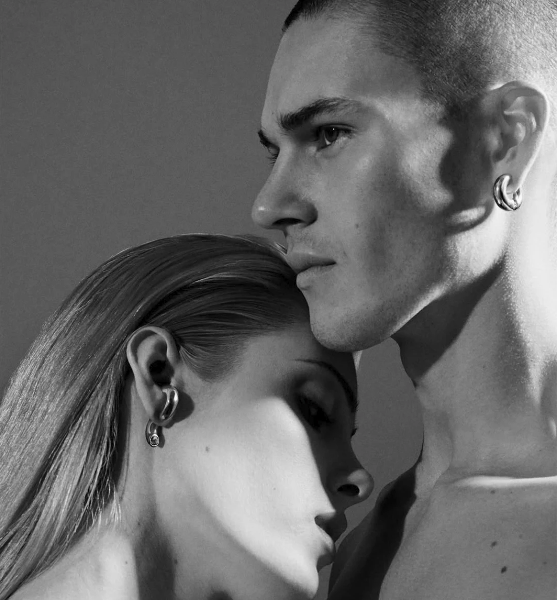 A featured piece from the Alan Crocetti SS25 collection, showcasing the new season of avant-garde men's jewelry.