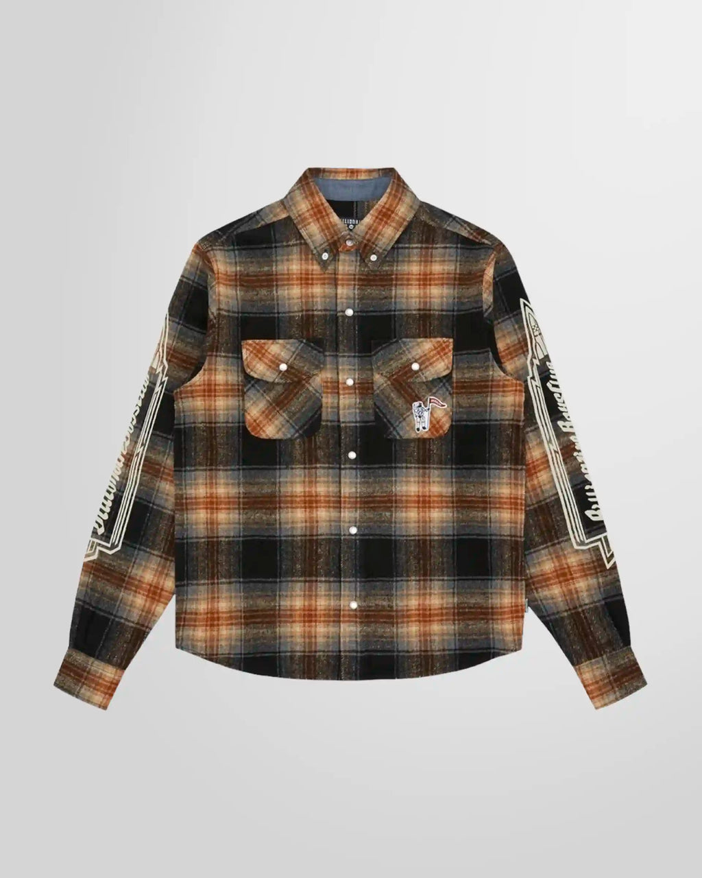 Front view of the Billionaire Boys Club Check Shirt