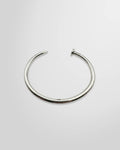 Johnny Ramli Nail Cuff Sterling Silver 925 – front profile on grey background