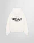Back view of the Represent Owners' Club Hoodie, displaying the large 'Owners' Club' graphic.
