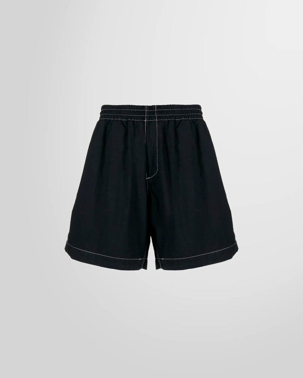 Front view of the Sunnei elastic short pant