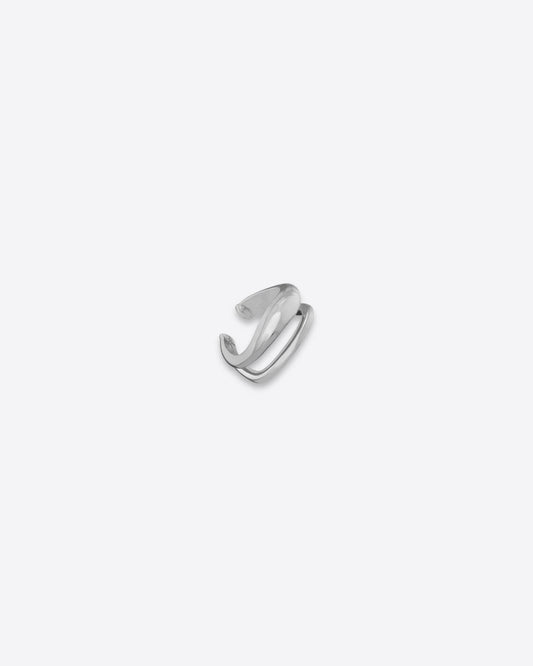 Alan Crocetti Acme Hoop Ear Cuff Silver