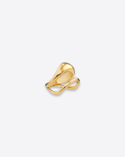 Alan Crocetti Acme Hoop Ring Gold