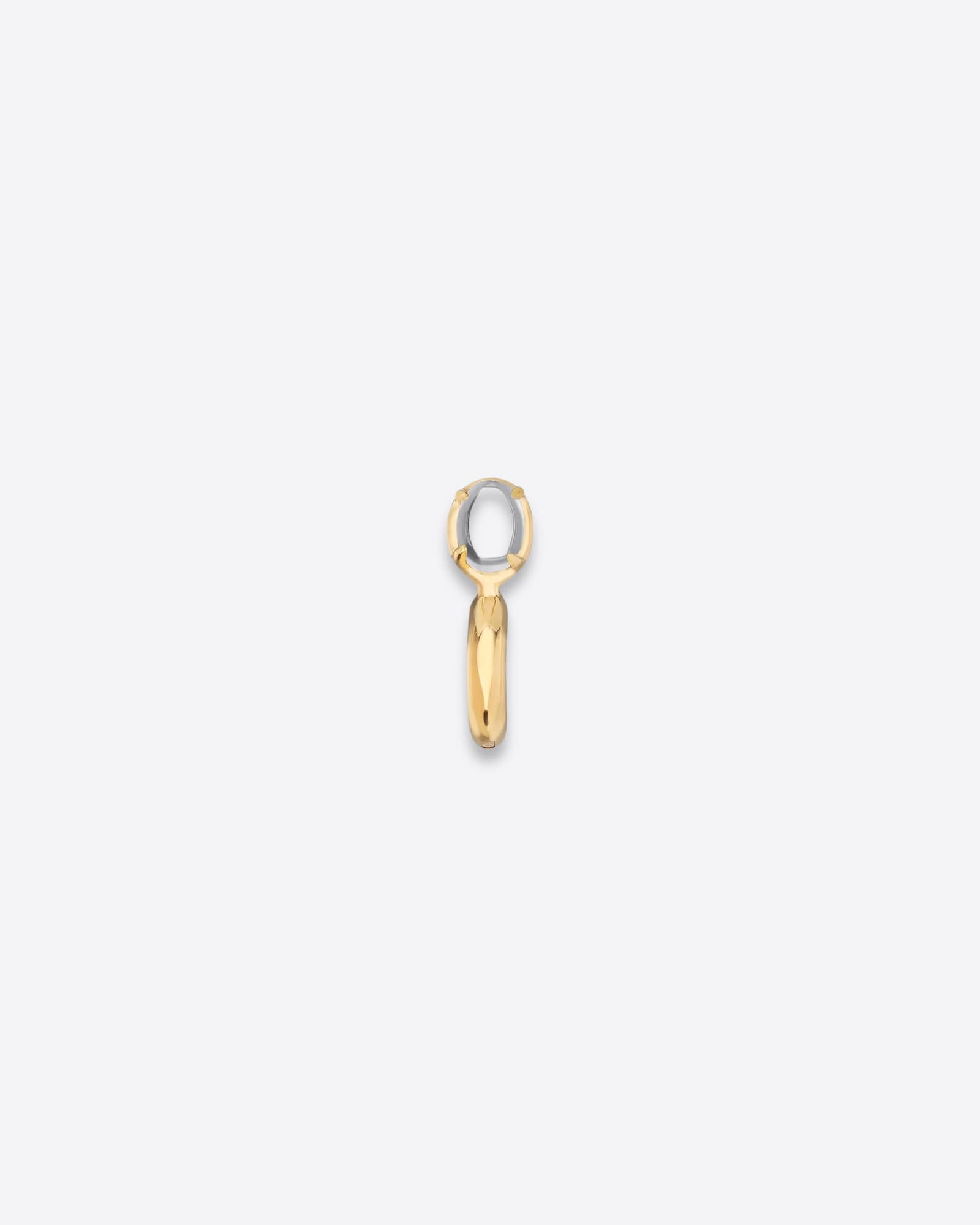 Alan Crocetti Encrusted Vessel Earring Gold