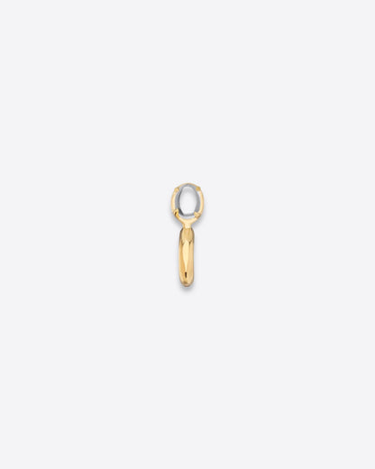 Alan Crocetti Encrusted Vessel Earring Gold