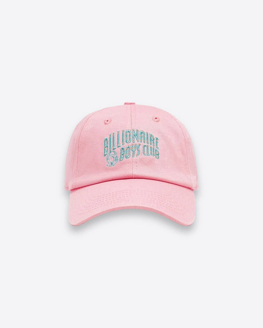 Billionaire Boys Club Arch Logo Curved Visor Pink Cap 