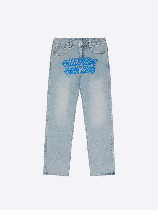 Billionaire Boys Club Cursive Logo Denim Pants SS23