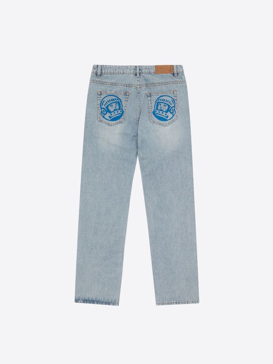 Billionaire Boys Club Cursive Logo Denim Pants 