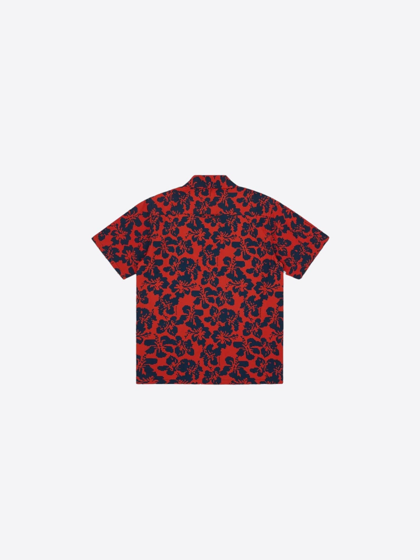 Hibiscus Camo S/S Bowling Shirt