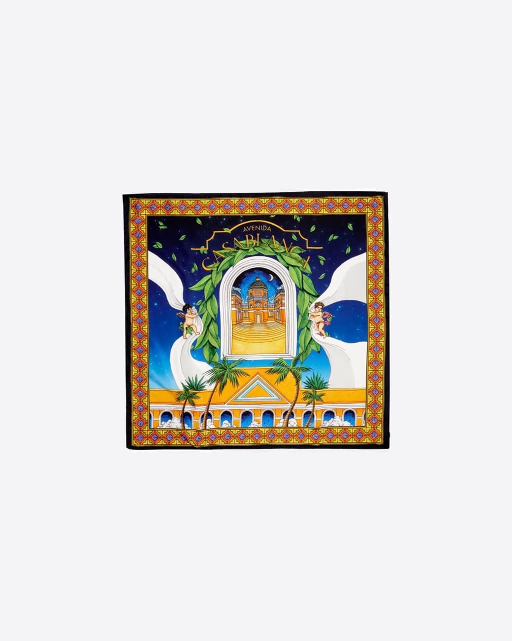 Casablanca Maison D'Ete Silk Scarf